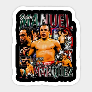 Juan Manuel Marquez Vintage Bootleg Sticker
